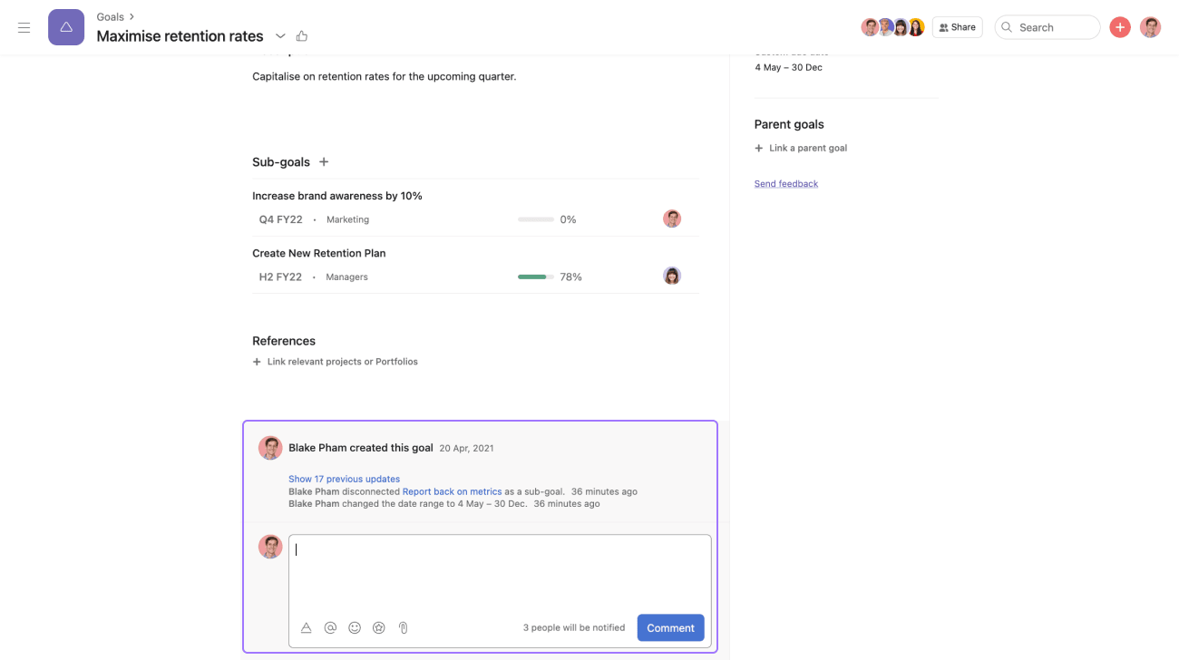comments