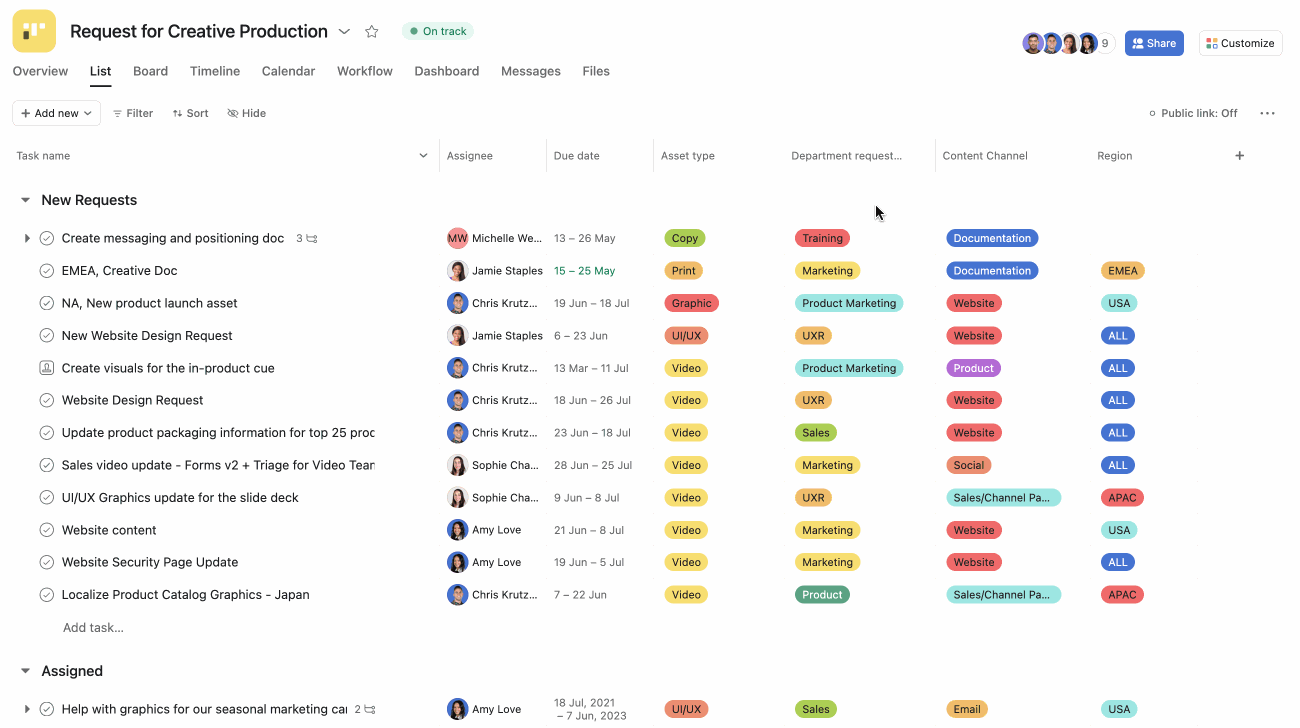 Explore Asana Intake Forms Features • Asana